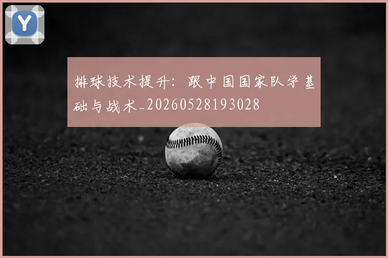 排球技术提升：跟中国国家队学基础与战术_20260528193028
